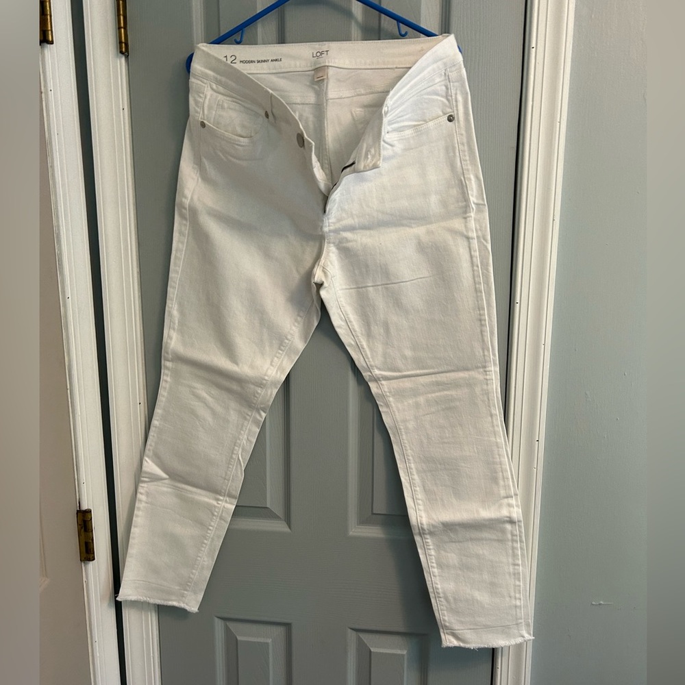 Womens loft jeans. Size 12. EUC